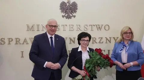 Witek objęła stanowisko minister spraw wewnętrznych i administracji