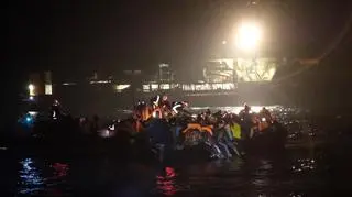 Załoga statku Ocean Viking w akcji