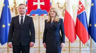 Andrzej Duda and Zuzana Caputova