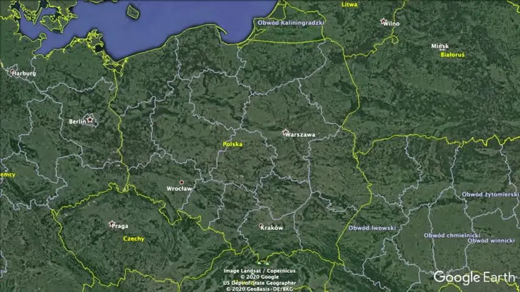 niemcy mapka