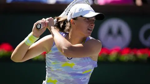 Najpierw problemy, później koncert. Świątek w 1/8 finału Indian Wells