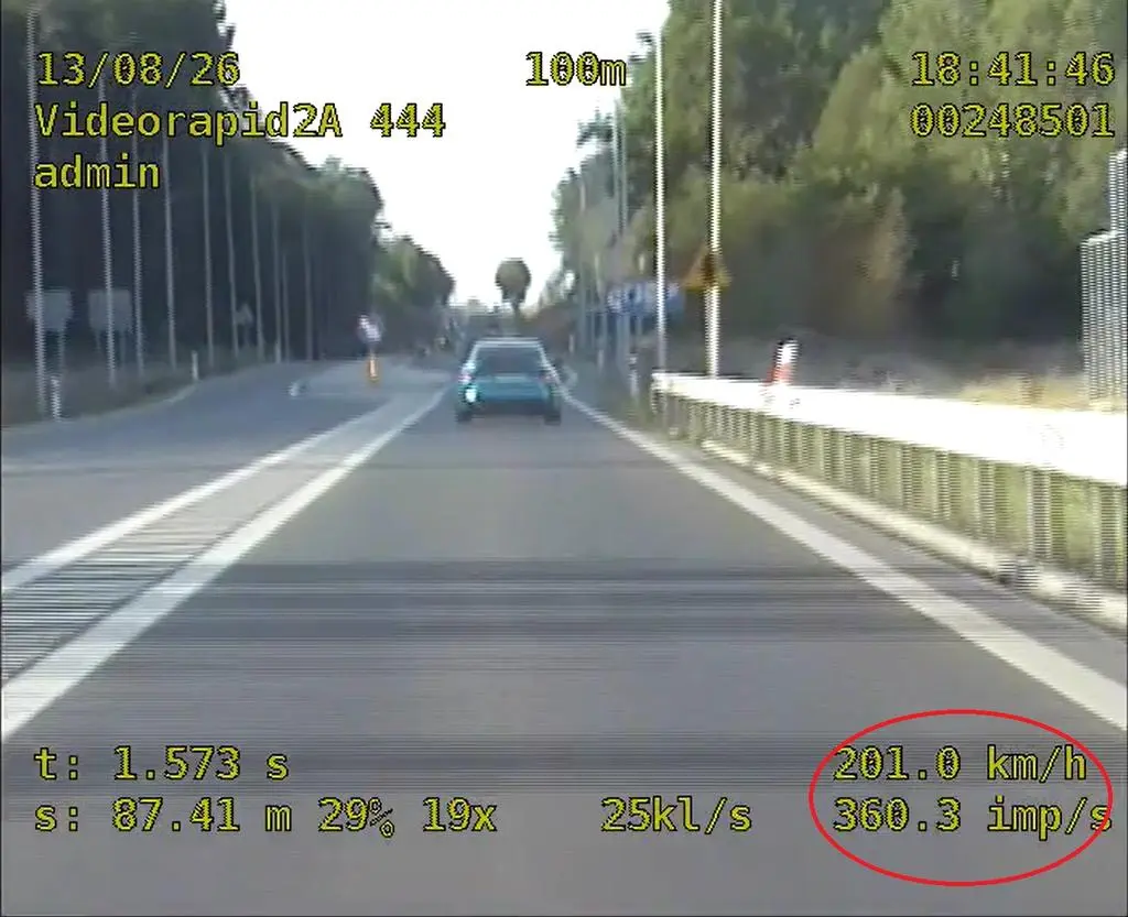 Kierowca przekroczył prędkość o 131 km