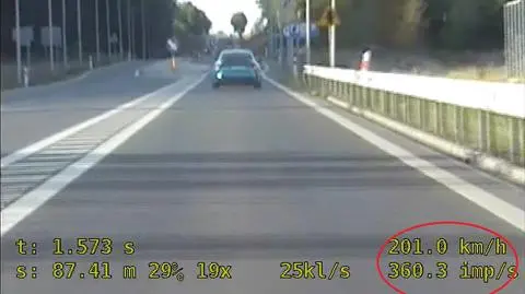 Kierowca przekroczył prędkość o 131 km