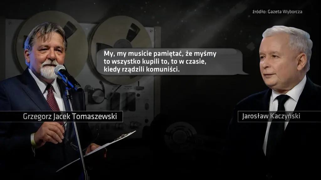 Taśmy Kaczyńskiego. Fragment 4 "Myśmy to wszystko kupili to, to w czasie, kiedy rządzili komuniści."