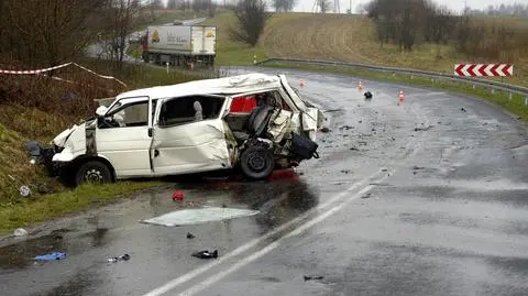 Tragiczny bilans świąt. Najwięcej ofiar wypadków od 2012 roku