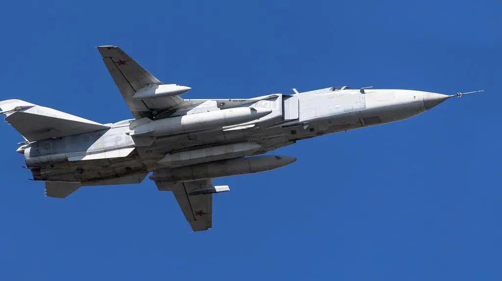 Bombowiec Su-24M