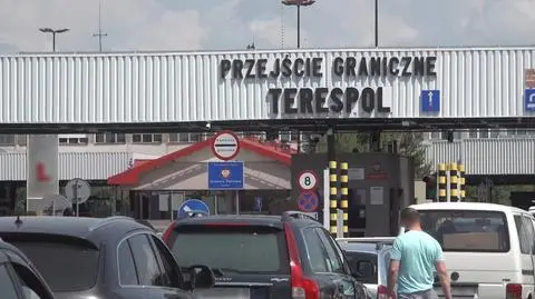 Przejechali przez przejście graniczne w Terespolu