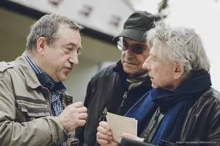 Stanisław Buchała, Ryszard Horowitz i Roman Polański w Wysokiej