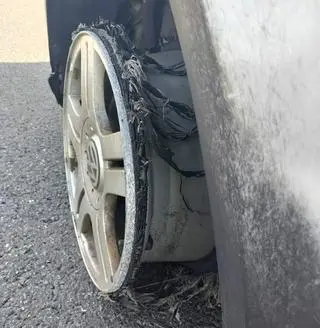 Jechał na feldze 