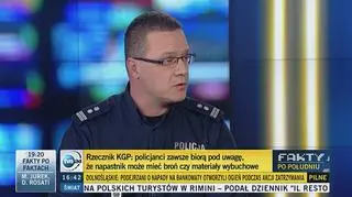 Rzecznik policji mówi o przebiegu akcji w Wiszni Małej