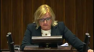 Całe wystąpienie szefowej KPRM Beaty Kempy