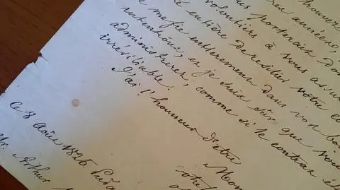 Książę Adam Jerzy Czartoryski wysłał w 1826 roku list do Anglii. Teraz cenny rękopis wrócił do Polski