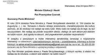 Interpelacja senatora Krzysztofa Brejzy