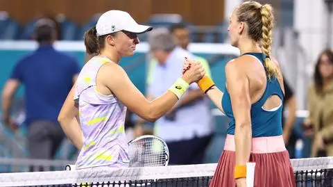 "I'm on a roll". Iga Świątek wins her 15th consecutive game