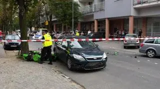 W wypadku uczestniczył motocykl i 2 samochody osobowe