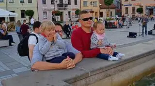 Małgorzata i Andrzej z dziećmi