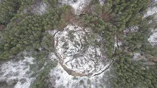 Zapadlisko w Olkuszu