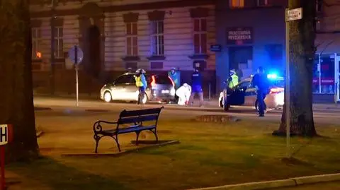 Nie czekał na wyniki testu, uciekł. Zatrzymali go na drugim końcu Polsku. Usłyszał zarzuty zniszczenia mienia