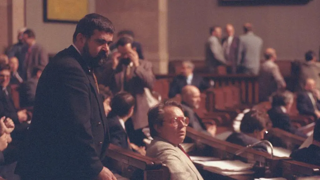 Janusz Rewiński w Sejmie 