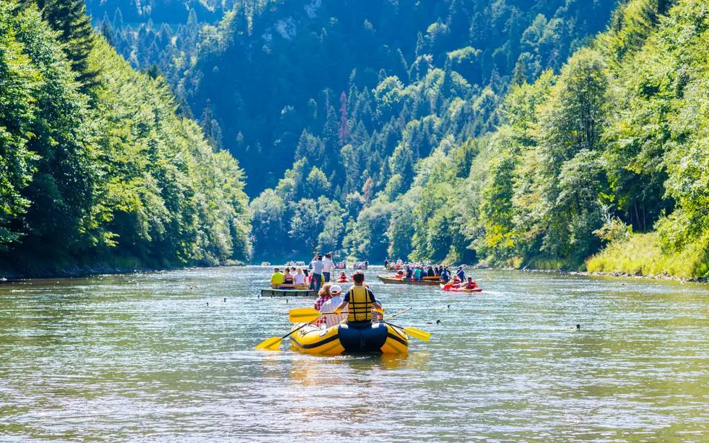 Dunajec - spływ Dunajcem