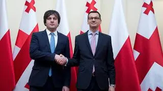 Morawiecki z szefem parlamentu Gruzji