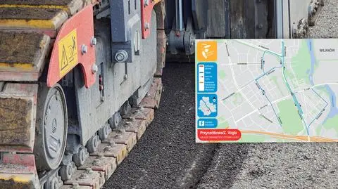 Frezowanie w Wilanowie i prace na torach w Śródmieściu. Weekend z utrudnieniami