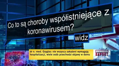Co to są choroby współistniejące z koronawirusem? W "Koronawirus