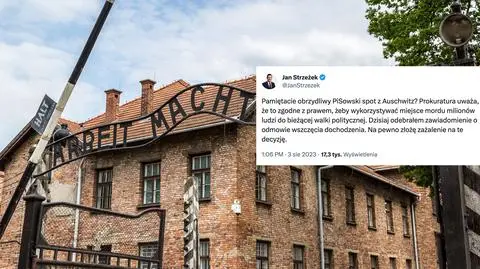 Prokuratura podjęła decyzję w sprawie spotu PiS z ujęciami z Auschwitz. Jan Strzeżek komentuje