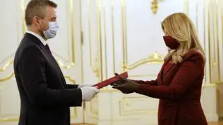 Prezydent Zuzana Czaputova przyjęła dymisję gabinetu Petera Pellegriniego