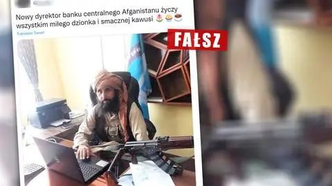"On osobiście pilnuje skarbca?". To nie jest szef afgańskiego banku centralnego