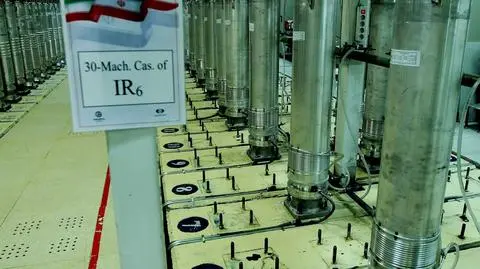 "Kilka minut temu rozpoczął się proces wzbogacania uranu do poziomu 20 procent"