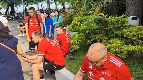 Pożar w hotelu polskich siatkarzy na Filipinach
