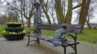 Ławeczka Wisławy Szymborskiej