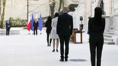 Asesorzy ślubowali mimo epidemii