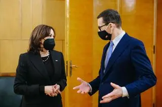 Kamala Harris, Mateusz Morawiecki