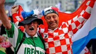 Strefa Kibica- Chorwaci i Irlandczycy na wesoło