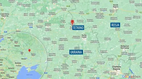 mapa Tetkino