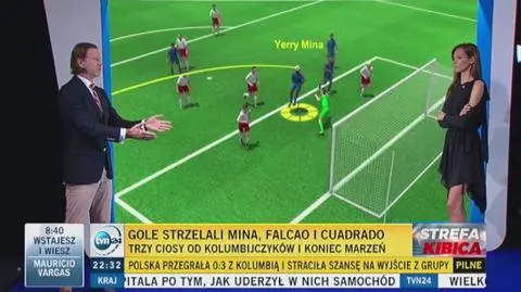 Kolumbia strzela na 1:0