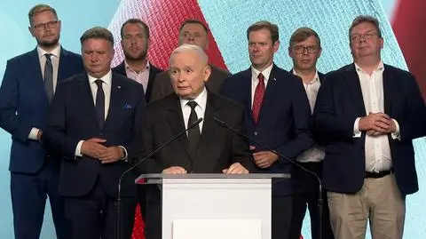 Konferencja Jarosława Kaczyńskiego