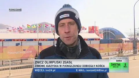 Zakończyły się igrzyska olimpijskie w Pjongczangu