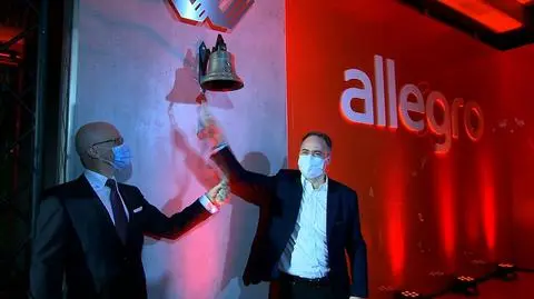 Allegro z impetem weszło na giełdę. "Największy debiut w historii naszego rynku"