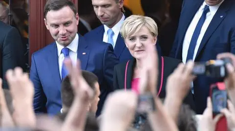 Pierwszy dzień urzędowania prezydenta