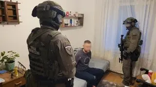 Zatrzymanie podejrzanych o przemyt ludzi