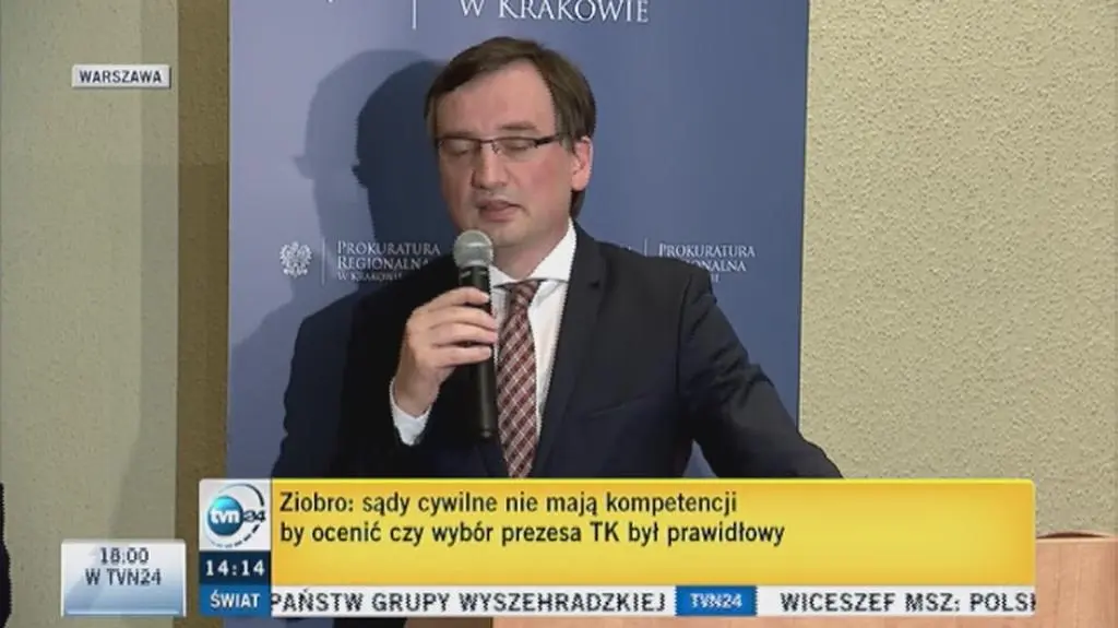 Ziobro: wiele mówi osoba pana sędziego