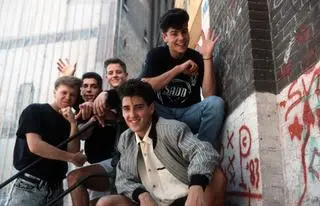 New Kids on the Block, na pierwszym planie Jonathan Knight