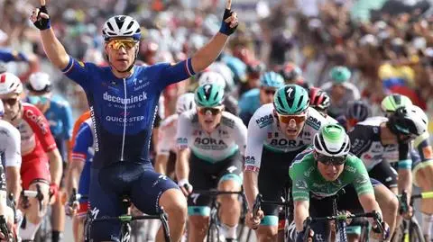 Rządzili sprinterzy. Jakobsen wyrównał rachunki