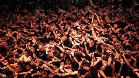 Japonia. "Festiwal Nagich" (Hadaka Matsuri) w 2017 roku