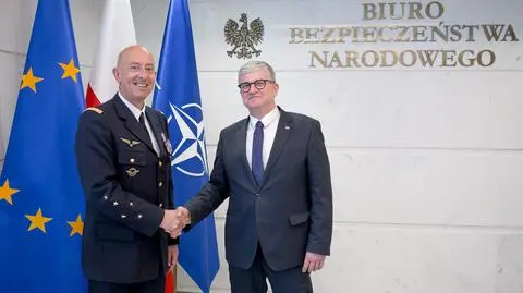 Szef BBN Paweł Soloch spotkał się z szefem Dowództwa ds. Transformacji NATO gen. Philippem Lavigne