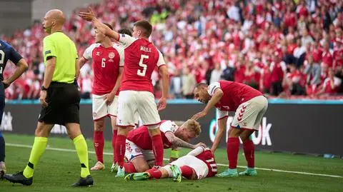 Kapitan Duńczyków i medycy odznaczeni za interwencję w meczu Euro. "Uratowaliście mi życie"