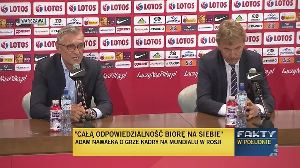 Nawałka: nie uciekam od odpowiedzialności